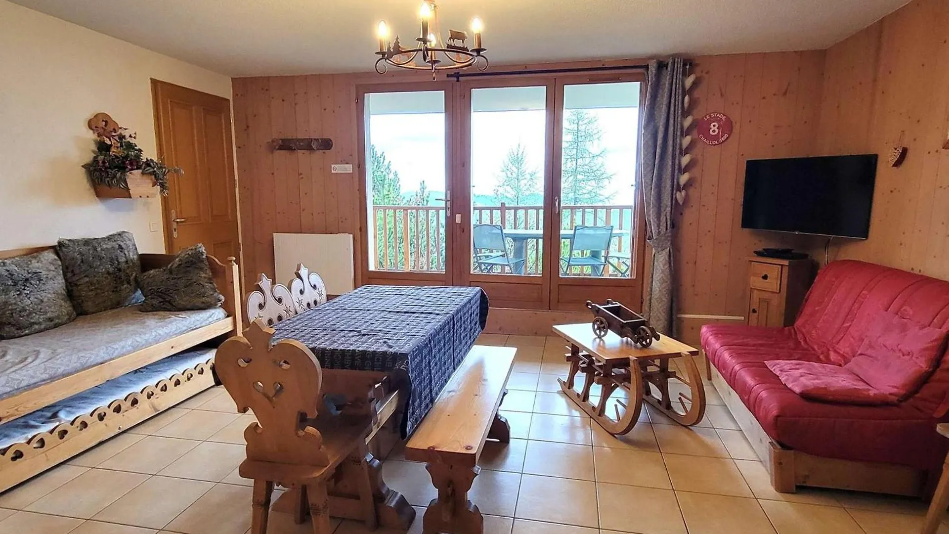 Appartement Sud 6 Pers Avec Terrasse, Wifi, Et Parking Optionnel - Animaux Admis - Fr-1-393-32 Saint-Michel-de-Chaillol
