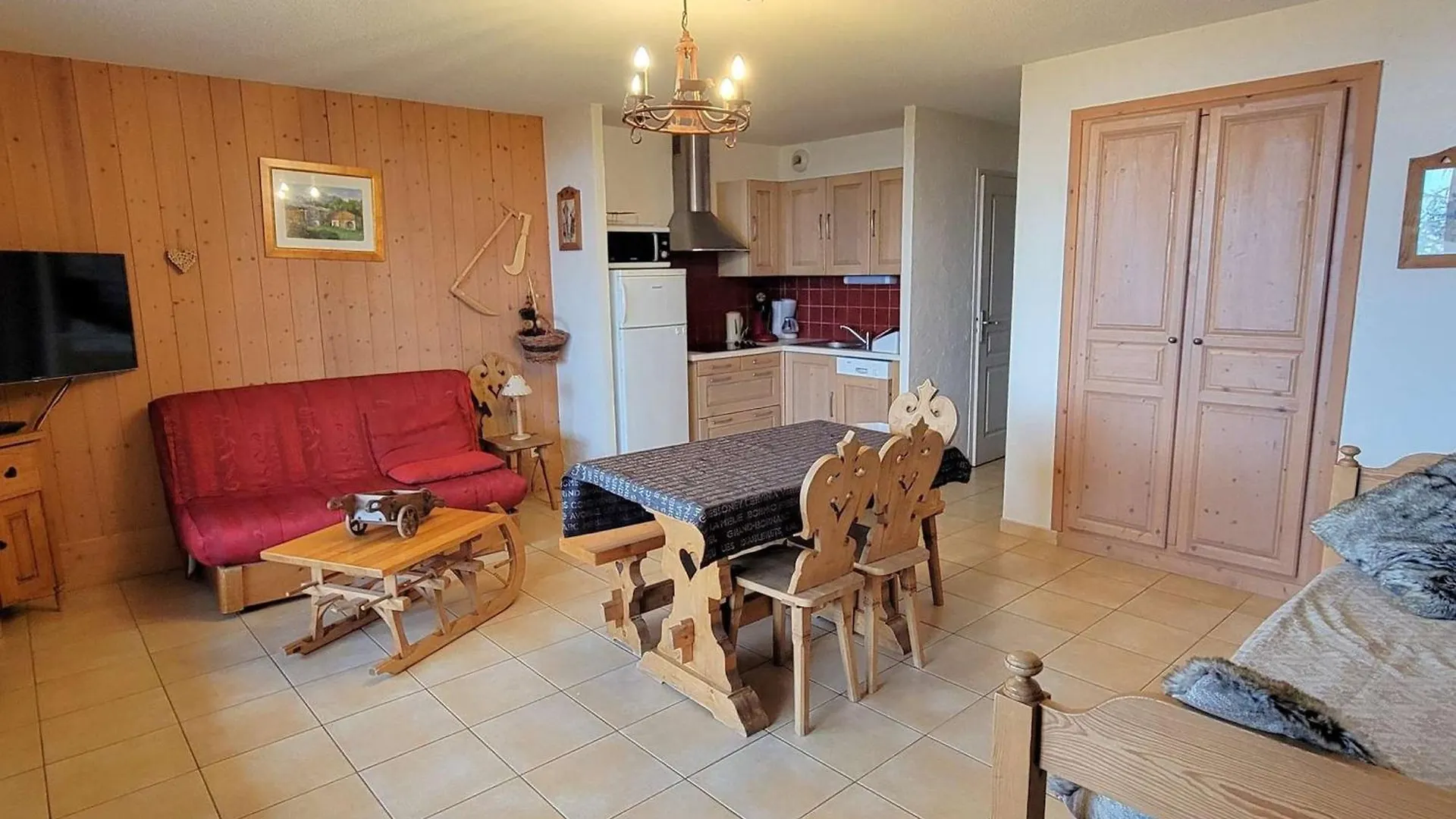 Appartement Sud 6 Pers Avec Terrasse, Wifi, Et Parking Optionnel - Animaux Admis - Fr-1-393-32 Saint-Michel-de-Chaillol